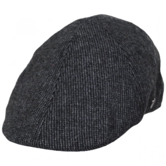Atchison Wool Blend Duckbill Cap - S - Charcoal