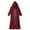 Wine, variant on Boys Muslim Dubai Islamic Dresses Girls Long Sleeve Eid Robe Embroidered Prayer Clothes Lightweight Arabic Kaftan Muslim Long Gown Thobe Robe for Kids