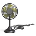 thumbnail image 1 of Portable Mini Car Fan Powerful Silent Fan 3 Speeds Settings 360° Rotation Car Desk Fan, 1 of 8