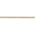 thumbnail image 2 of 14k 2.5mm Box Chain in 14k Yellow Gold, 2 of 2