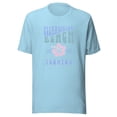 thumbnail image 3 of Unisex Adult Clearwater Beach T-Shirt Vintage Retro Look Hibiscus, 3 of 4