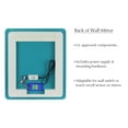 thumbnail image 5 of Transolid  Gabriel LED-Backlit Contemporary Mirror with Touch Sensor 1.18" x 29.53" x 27.56", 5 of 5