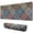 Multicolor Ethnic Mandala, variant on Long Mouse Pads for Desk,Multicolor Ethnic Mandala Pattern Desk Mats on Top Of Desks, Desk Mouse Pad Extra Large with 3mm Non-Slip Base and Stitched Edge for Gaming,Office,Work,Home 31.5"x11.8"