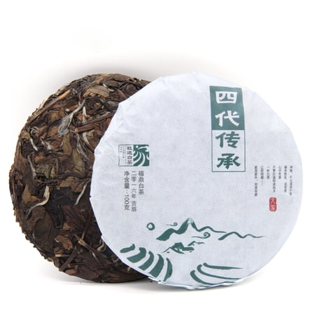 2013yr Fuding Shou Mei Aged White Tea Cake-Chuan Cheng White Tea - 100g/3.52oz