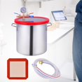 thumbnail image 6 of Stainless Steel Chamber Pressure Pot Resin Casting Vacuum Chamber Degassing 3 Gallon 12L, 6 of 8
