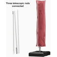 thumbnail image 5 of FGYRYK  Cantilever Umbrella Cover Outdoor Umbrella Patio Umbrella Cover, M Size Terra, 5 of 8