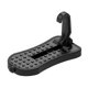 thumbnail image 1 of Pedal auxiliar plegable para puerta de coche, de aleación de aluminio, con pestillo automático, pedal para portaequipajes de vehículo con martillo de seguridad, color negro, 1 of 5