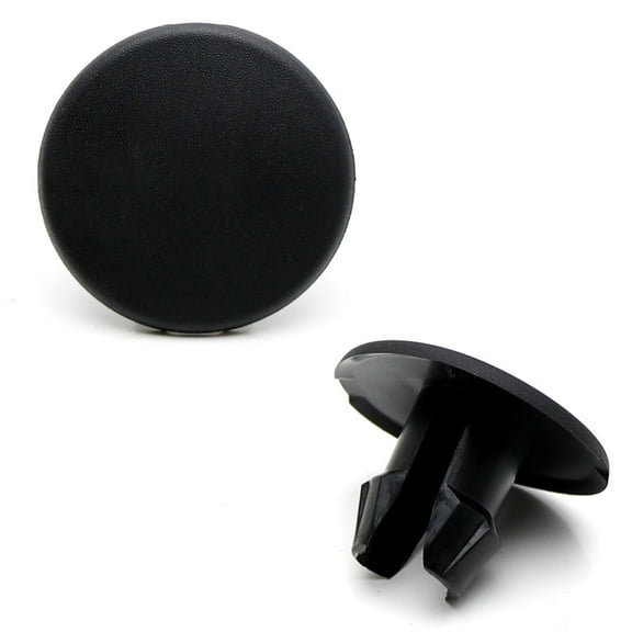 Furulu Rear Bumper Step Pad Round Plug Cover Black 17D754 For Ford F150 F250 F350 F550