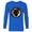 Navy, variant on Black Panther: Wakanda Forever New Panther Mask Gold - Long Sleeve T-Shirt for Men - Customized-Black