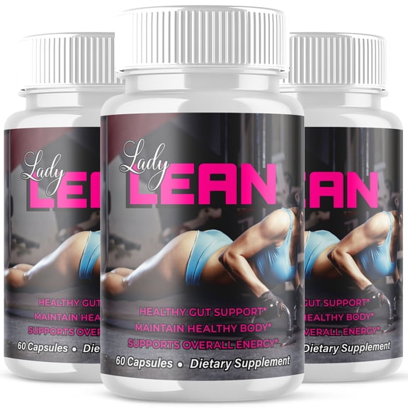 Lady Lean Advanced Formula Pills Supporting Energy and Healthy Lifestyle LadyLean 180 Capsules