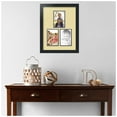 thumbnail image 2 of ArtToFrames Collage Photo Picture Frame with 3 - 4x6" Openings, Framed in Black with Buttercup and Black Mats (CDM-3926-1665), 2 of 8
