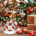 thumbnail image 6 of Salouo Rose Flowers for Adult Christmas Hat Xmas Holiday Hat Santa Hat for Women & Men Festive Headwear Accessories Fit for Christmas/ New Year/Holiday/Party,1PC, 6 of 6