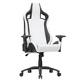 thumbnail image 6 of Gra Faux Leather Adjustable Gaming Chair, Black, 6 of 7