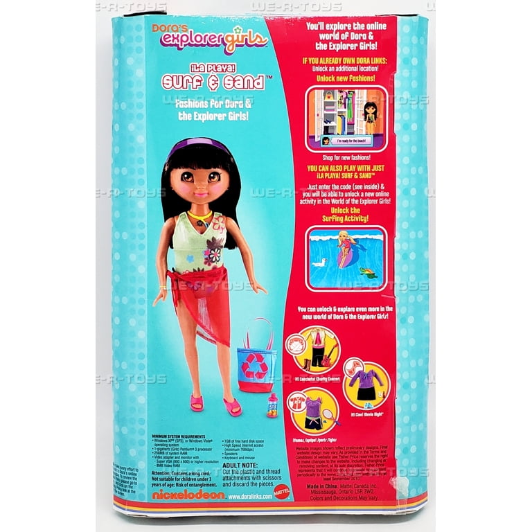 Dora the Explorer Dora's Explorer Girls Links Surf and Sand Outfit