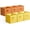 3 Yellow & 3 Orange-6 Pack, variant on GRANNY SAYS Cube Storage Bins, 11 Inch Foldable Fabric Storage Baskets for Organizing, Dual Handle Organizer Bins, 6-Pack, Colour