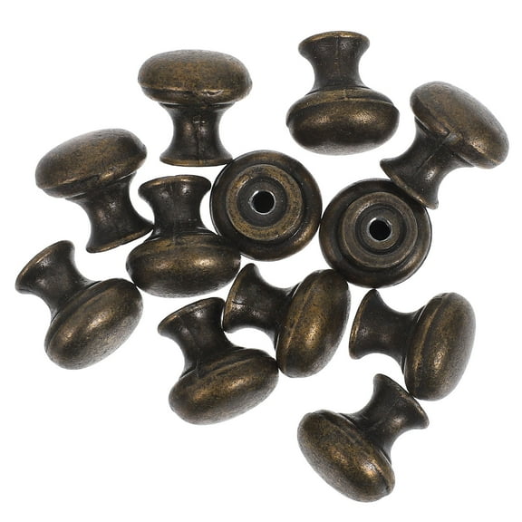 KALLORY  10 Pcs Closet Door Knob Gold Cabinet Knobs Dresser Drawer Handles