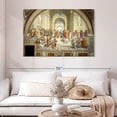 thumbnail image 2 of Elephant Stock The School Of Athens Wall Art - Horizontal Canvas Wall Art - Living Room Wall Decor - Architecture Canvas - Beige And Brown Decor By Raphael - 48" x 32", 2 of 8