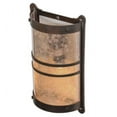 thumbnail image 5 of Meyda 148122 12 in. Durbano Wall Sconce, Mahagony Bronze, 5 of 5