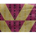 thumbnail image 4 of oneOone Georgette Viscose Fabric Stripe|Diamond & Triangle Geometric Print Fabric By Yard 42 Inch Wide, 4 of 4
