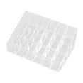 thumbnail image 2 of Caja de almacenamiento de cosméticos jinwen acrílicos organizadora de pintalabios soporte transparente 24 rejillas, 2 of 8