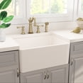 thumbnail image 6 of Nantucket Sinks 24 Inch Fireclay Farmhouse Kitchen Sink T-FCFS24, 6 of 7