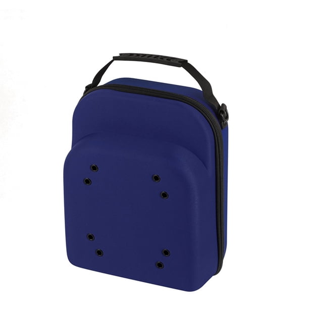 Bolsa de gorra Inteprter de EVA resistente al desgaste para coleccionistas color azul
