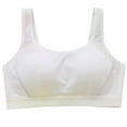 thumbnail image 2 of KkSLirnhs Bra for Girls 10-12 Girl Bras 12-14 Breathable & Stretchy Girls' Bra - Wire-Free, Nylon Blend for Active Wear 75 White, 2 of 4