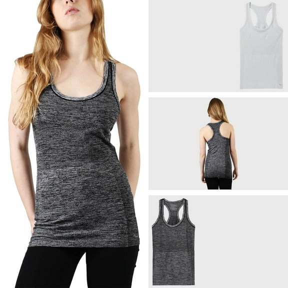 Hat and Beyond Women's Casual Performance Sweat-Wicking Racerback Tank Top