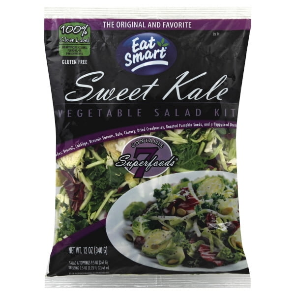 Eat Smart Sweet Kale Vegetable Salad Kit, 12 oz