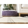 thumbnail image 3 of SAFAVIEH Dhurries Leila Geometric Runner Rug, Natural/Grey, 2'6" x 8', 3 of 8