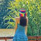 thumbnail image 1 of BRIGHTFUFU Sombrero Bucket Con Vibrante Para Usar En Excursiones Y Picnics, 1 of 6
