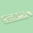 thumbnail image 1 of Set de teclado y ratón inalámbricos de estilo vintage, 1 of 1