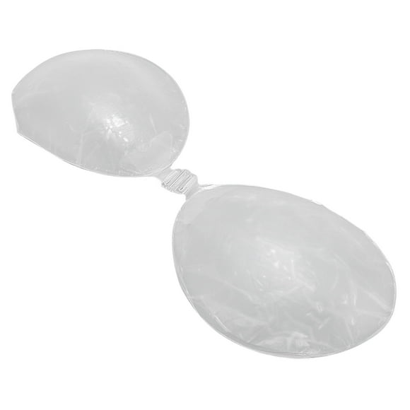 Inserts 1 Pair Silicone Bra Inserts Water Proof Thickened Reusable Transparent Bra Pads For Swimwear and Strapless Dresses