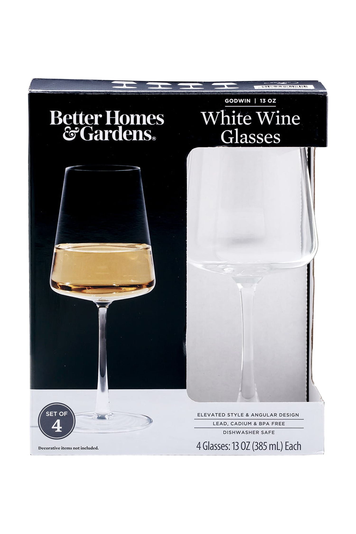 Better Homes & Gardens 23oz Stainless Steel and Glass Clear