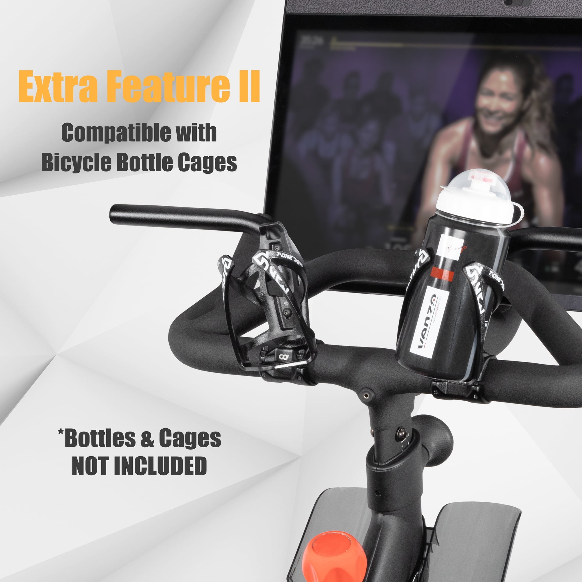 CyclingDeal Indoor Exercise Bike Handlebar Extender Accessory for