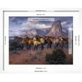 thumbnail image 5 of Art.com The Lookouts Art Print by Jack Sorenson, White Frame Wall Art, 21" x 17", 5 of 5