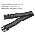 thumbnail image 2 of Uxcell Reflective Belt Bands 26x2 Inch Strip High Visibility Reflective Running Gear for Cycling Walking Black, 2 of 5