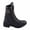 Black, variant on Milwaukee Leather MBL9301 Women's Black Leather Lace-Up Motorcycle Biker Riding Boots with Side Zipper Entry 7.5