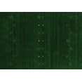 thumbnail image 1 of Ahgly Company Indoor Rectangle Abstract Green Contemporary Area Rugs, 5' x 8', 1 of 1