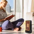 thumbnail image 5 of Portable Electric Space Heater Ceramic Hot Air Fan Desktop Indoor Room Office, 5 of 12