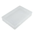 thumbnail image 1 of Zootealy Portable Rectangular Transparent Lastics Box Parts And iPad Laptop Storage Box With Cover, 1 of 8