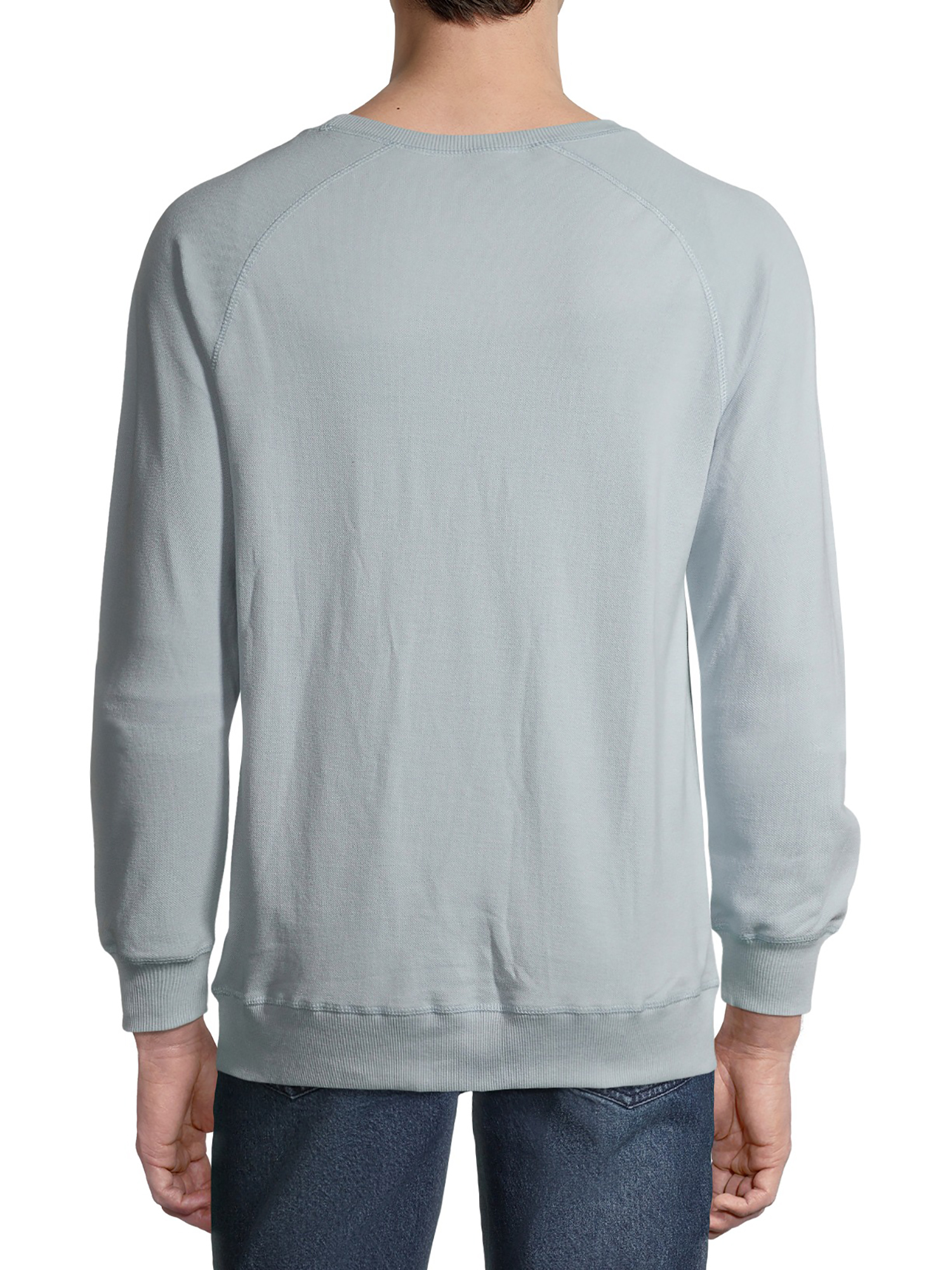 Hollywood Men's Colorblocked Pique Long Sleeve Crew Shirt, S-2XL, Mens Long Sleeve T-Shirts - image 3 of 6