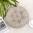 thumbnail image 2 of LHWEN Thickened Chair Cushion Soft Square Lattice Cotton Seat Pad for Home Car Coccyx Sciatica Back Comfortable Polyester Fiber Pearl Cotton Filling 15.7x15.7x3.15 Inches Machine Washable Multiple, 2 of 8