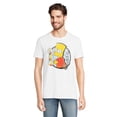 thumbnail image 4 of The Simpsons Men’s and Big Men’s Beer Valentine’s Day Short Sleeve Tee, 2-Pack, Sizes XS-3XL, 4 of 6