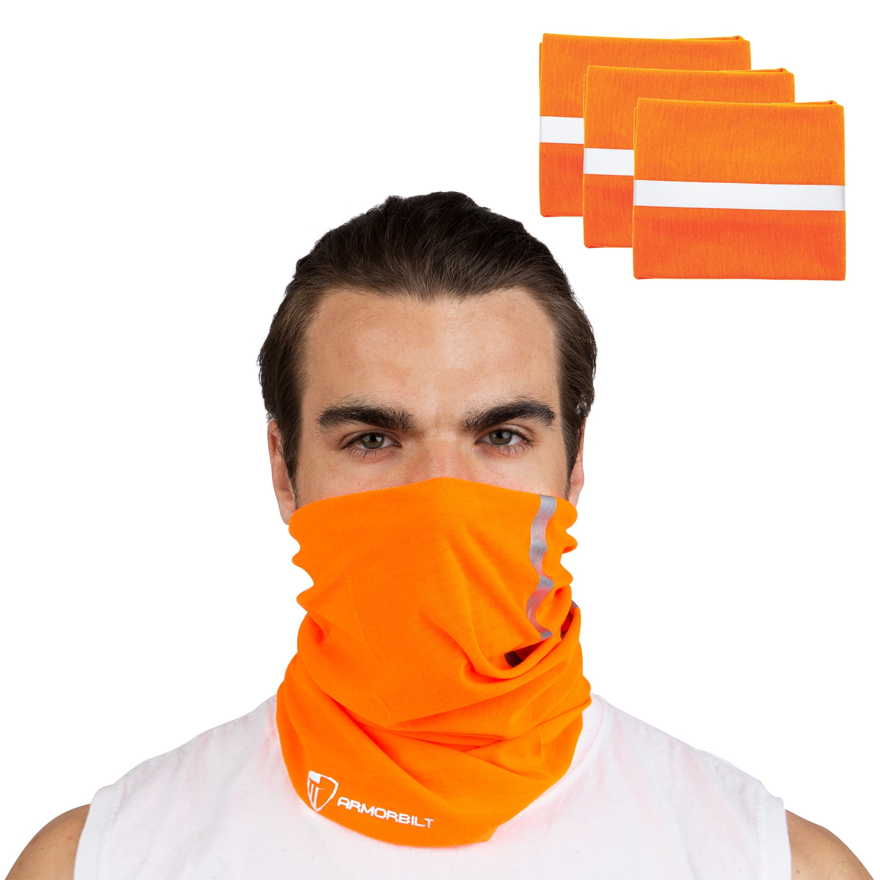 Armorbilt 3 pack High Visibility HiVis Reflective Safety Head