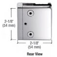 thumbnail image 3 of CRL Z906PS Polished Stainless Steel Z-Series Square Type Flat Base Stainless Steel Clamp, 3 of 7