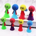 thumbnail image 3 of 4 piezas de juguetes de resorte para saltar, lanzadores de resorte Popper, juguete que rebota, muñecas coloridas, grandes regalos para niños, juguetes favoritos para fiestas TUNC Sencillez, 3 of 5