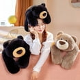 thumbnail image 2 of BESTSKY Weighted Stuffed Animals,55cm Cute Bear Weighted Plush,Soft Fabric Cozy Hug Cute Stuff,Brown, 2 of 4