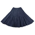 thumbnail image 2 of Women/Teen 36 Inches Stonewash Panel Skirt, 2 of 5
