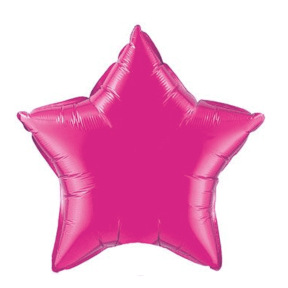 Brava - Pink Star Foil Balloon (18 in.)